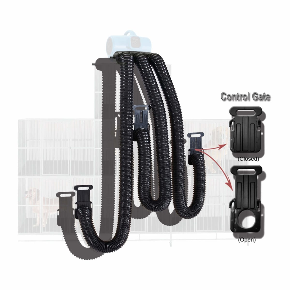 PACK TURBINA + 3 MANGUERAS (X-800TF + MDK)3