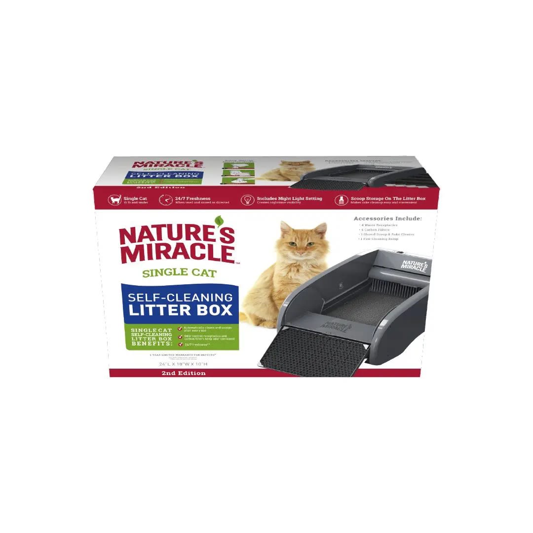 NM SINGLE-CAT SELF-CLEANING LITTER BOX, V2.01