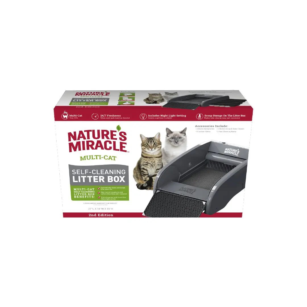 NM MULTI-CAT SELF-CLEANING LITTER BOX - V2.01