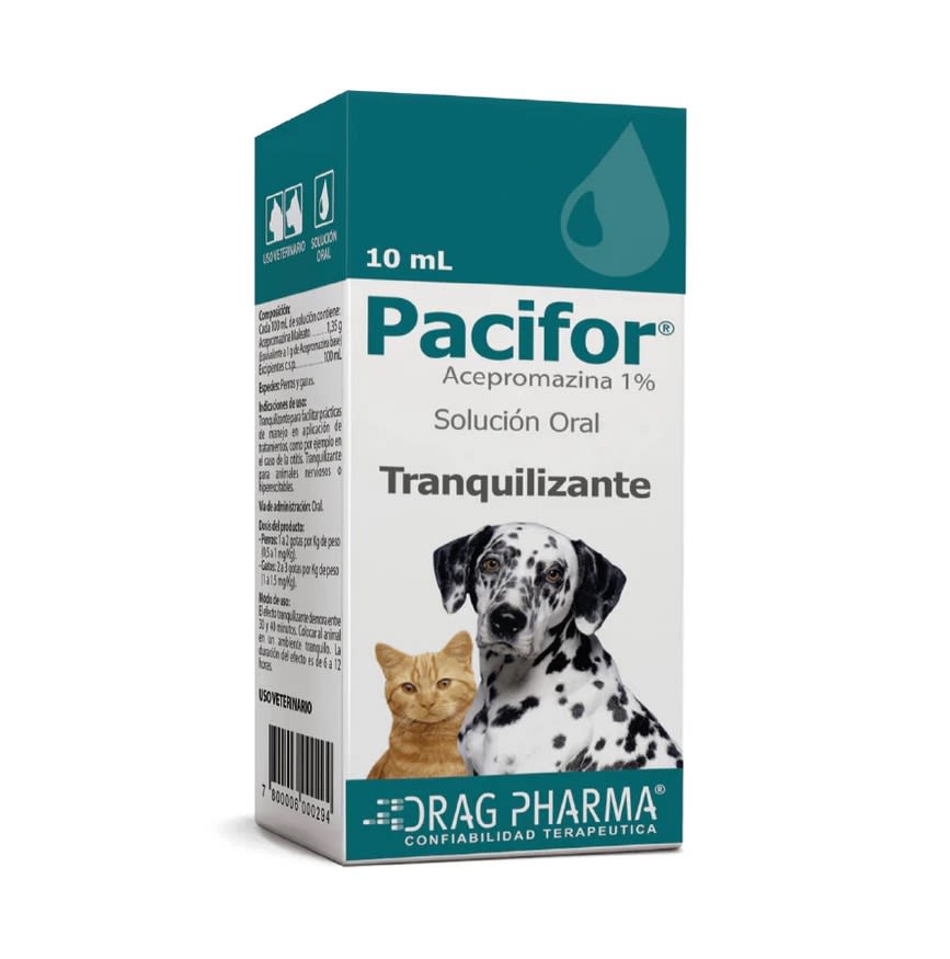 Pacifor 10 Ml Perros Y Gatos1