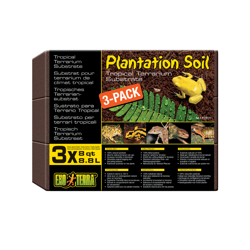 EXO TERRA SUSTRATO COCO TERRARIO TROPICAL 3UNID1