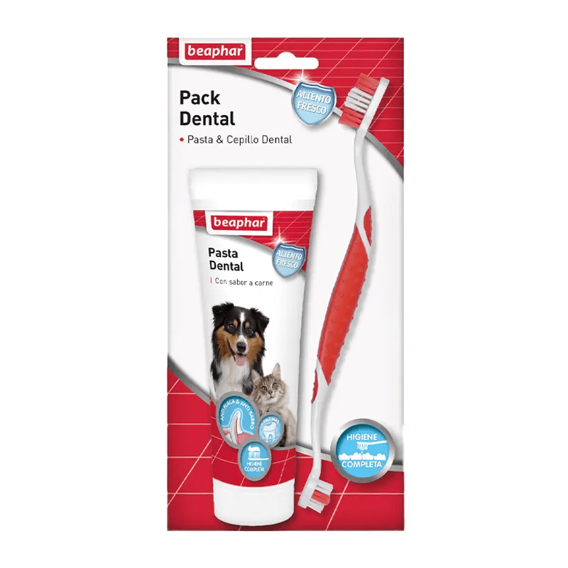 KIT PASTA + CEPILLO DENTAL PYG 100 GR - BEAPHAR1