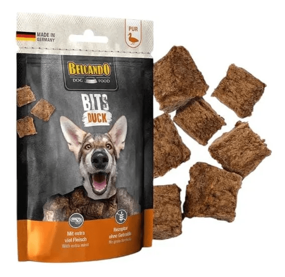 BELCANDO SNACK BITS DUCK 90 GR2