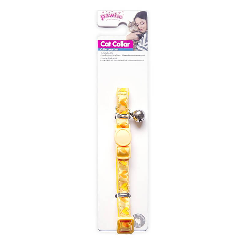PAWISE COLLAR AMARILLO CORAZONES1