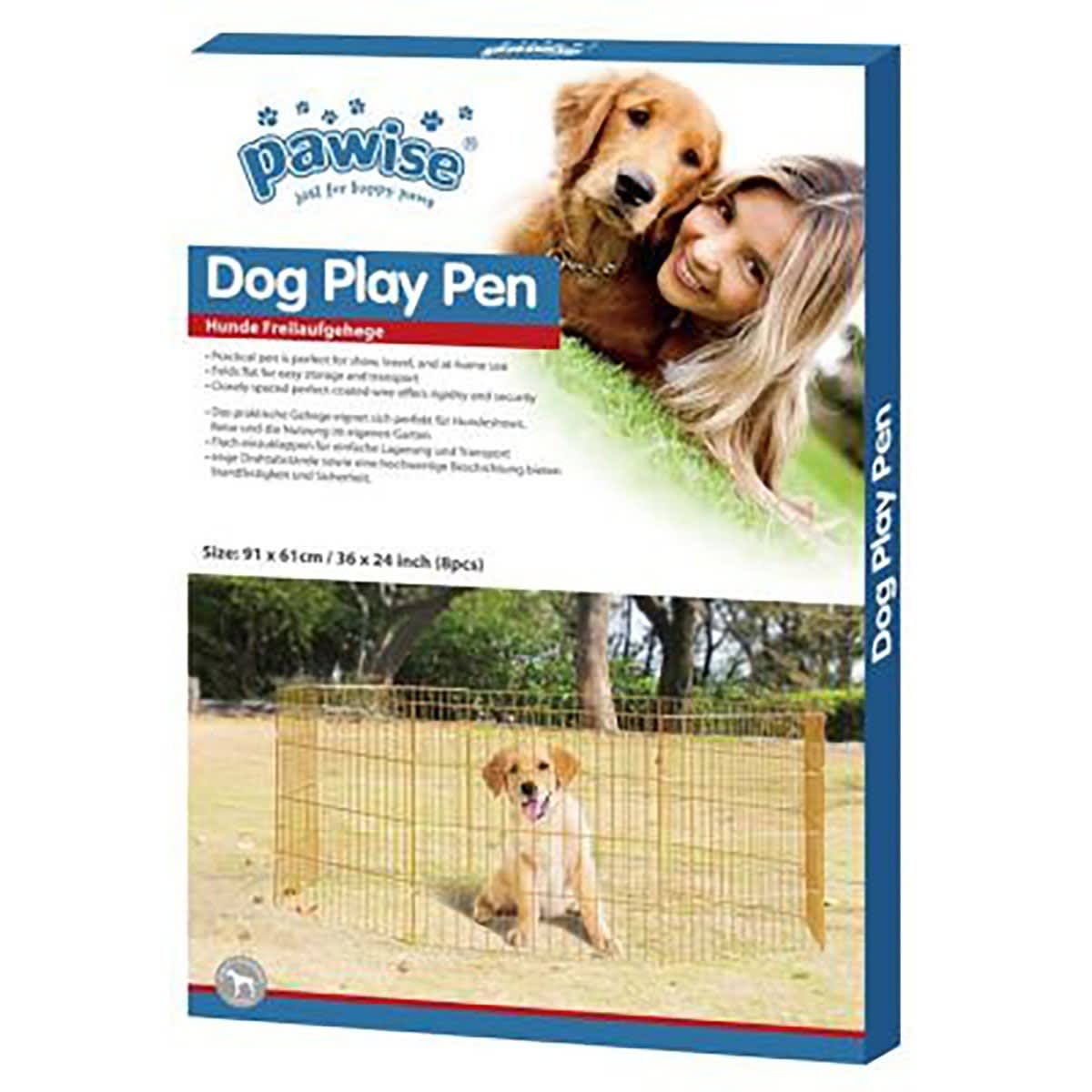 PAWISE CORRAL LARGE  8 PANELES 91X60 CM2