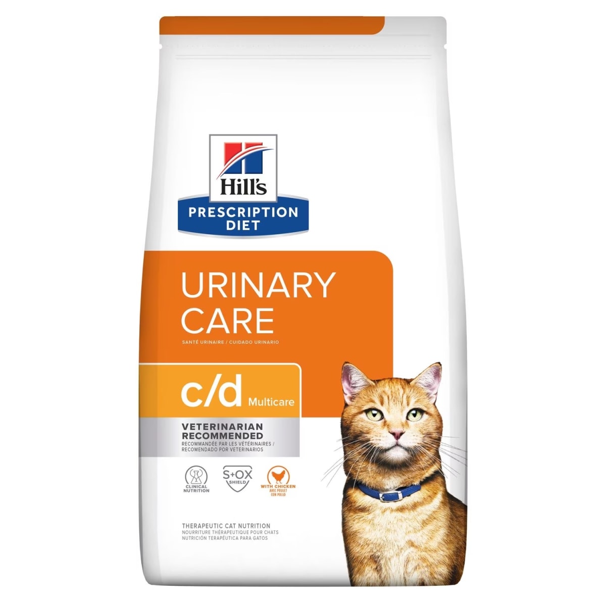 HILLS FELINO C/D MULTICARE CHICKEN 4 LB (1,81 KG)1