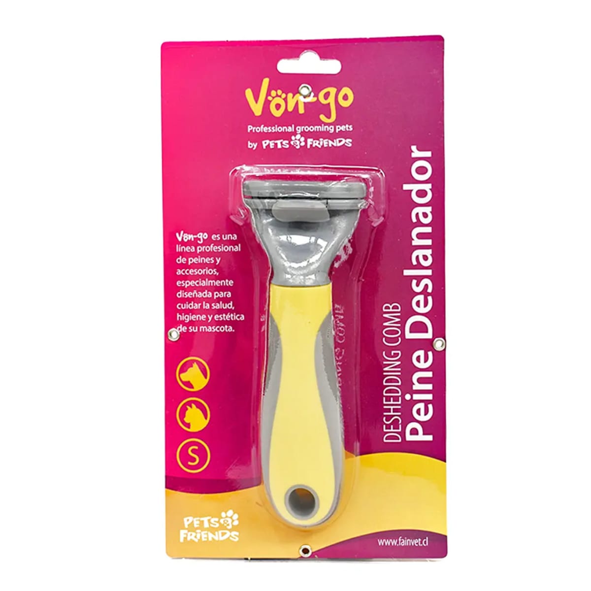 PEINE DESLANADOR VON-GO S PERRO GATO1