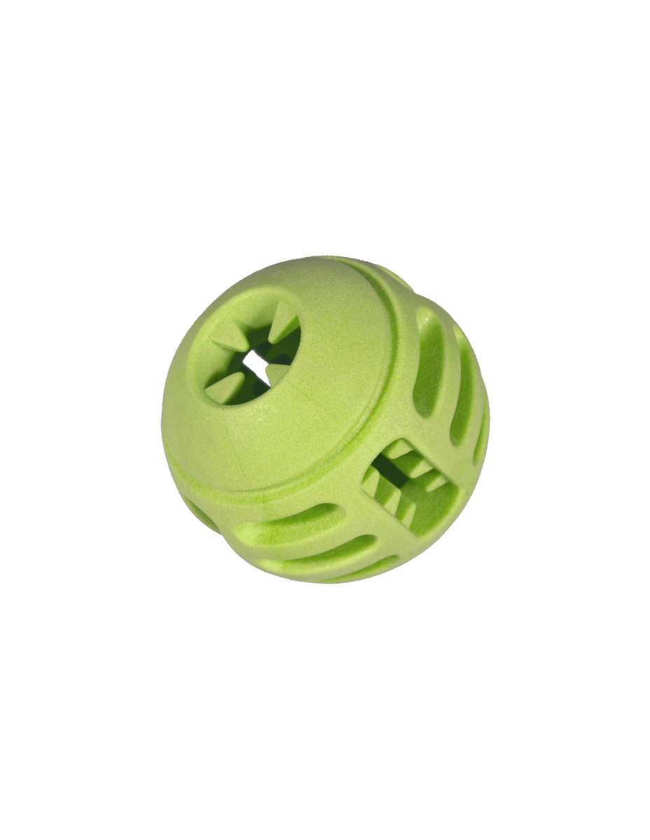 PELOTA PERRO 8CM OLOR MANZANA VERDE2