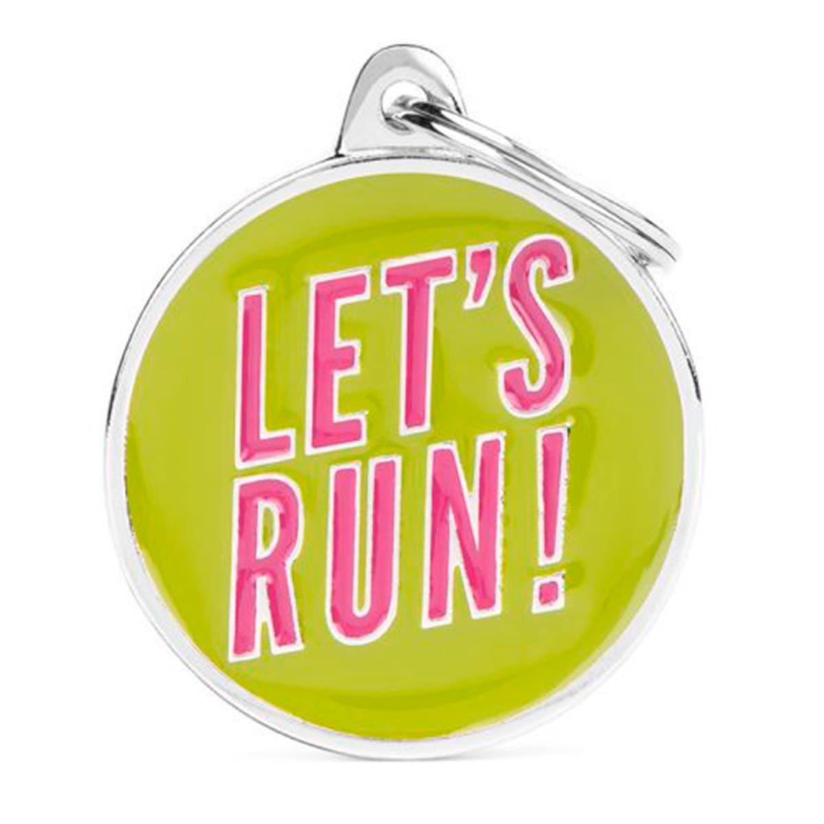 PLACA LETS RUN1