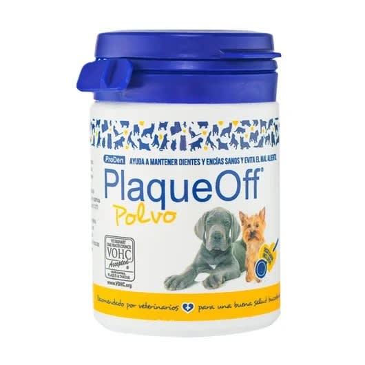 PLAQUE OFF POLVO PERRO FRASCO 40 GR1