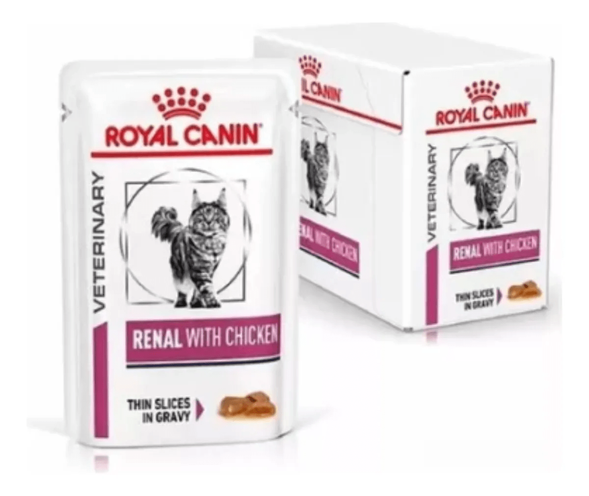 CAJA ROYAL CANIN POUCH RENAL GATO 12 UN2