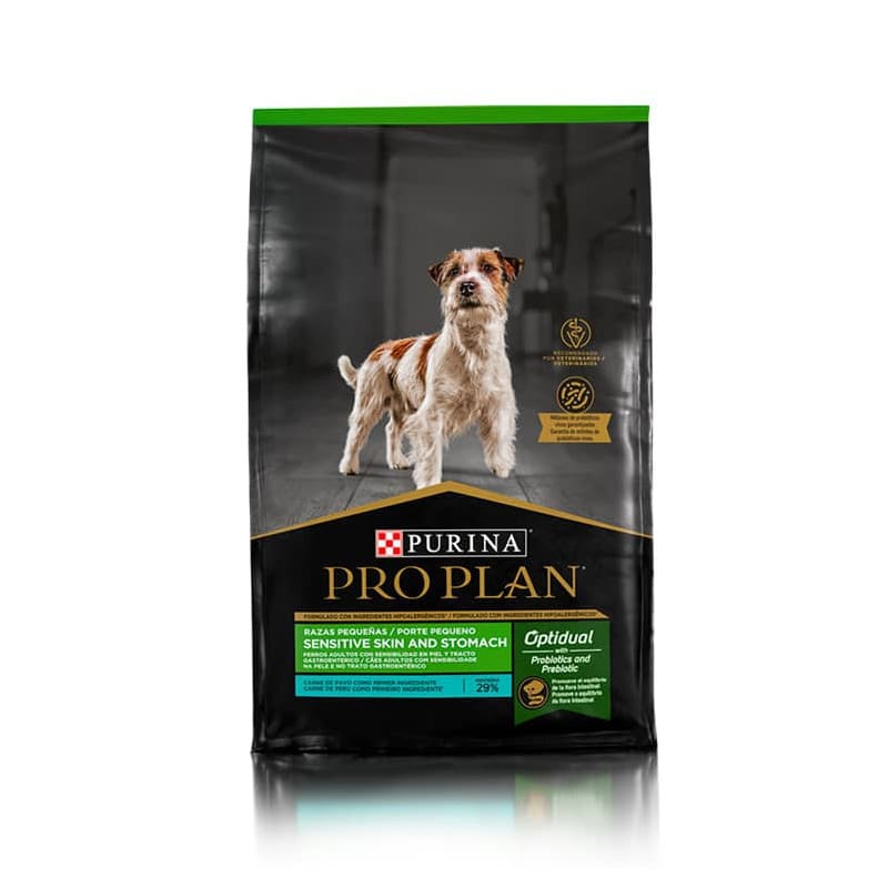 PRO PLAN SENSITIVE SKIN & STOMACH RAZAS PEQUEÑAS  7.5 KG1