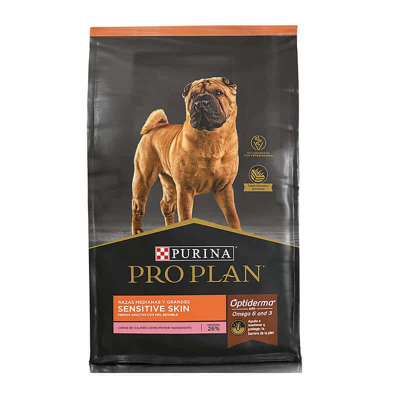 Pro Plan Optiderma Sensitive Skin  Salmón Y Arroz 3 Kg1