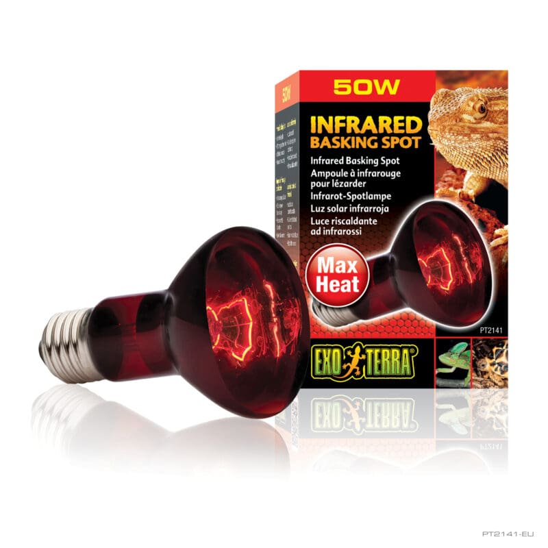 EXO TERRA AMPOLLETA HEAT GLO INFRARROJA 50W2
