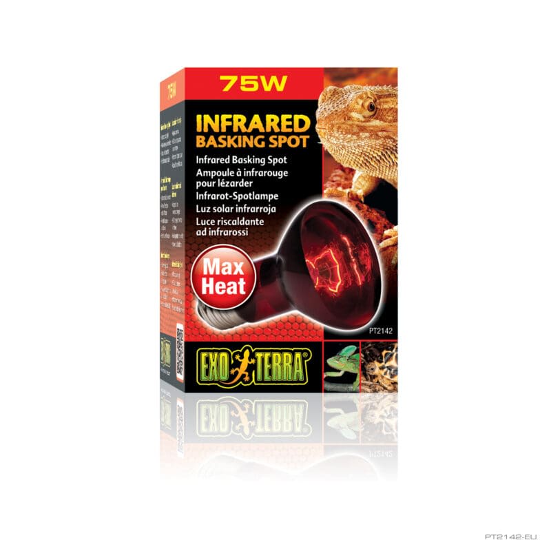 EXO TERRA AMPOLLETA HEAT GLO INFRARROJA 75W1