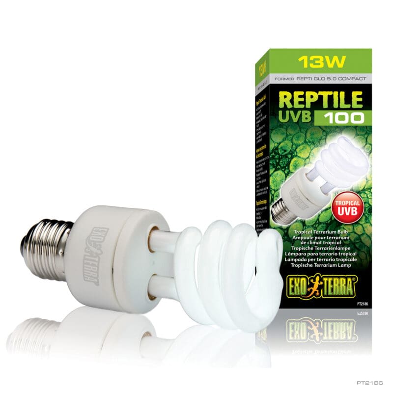 EXO TERRA AMPOLLETA UVB 100 TROPICAL 13W1