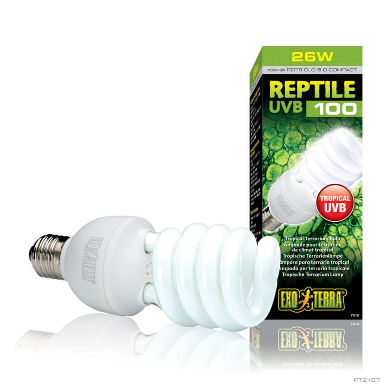 EXO TERRA AMPOLLETA UVB 100 TROPICAL 26W1