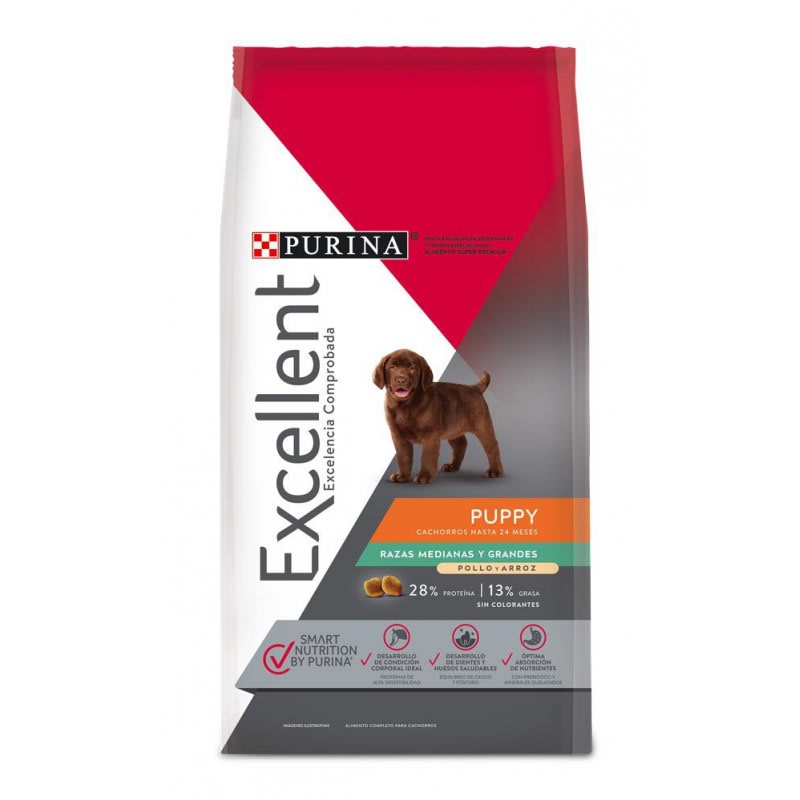 Purina Excellent Cachorro Razas Medianas y Grandes 15 Kg1
