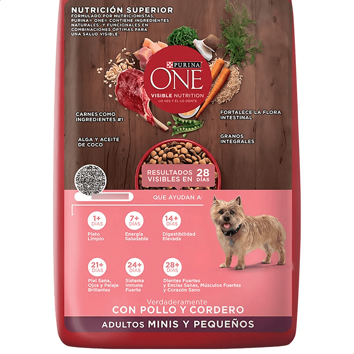 PURINA ONE PERRO ADULTO RAZA PEQUEÑA CORDERO 6 KG2