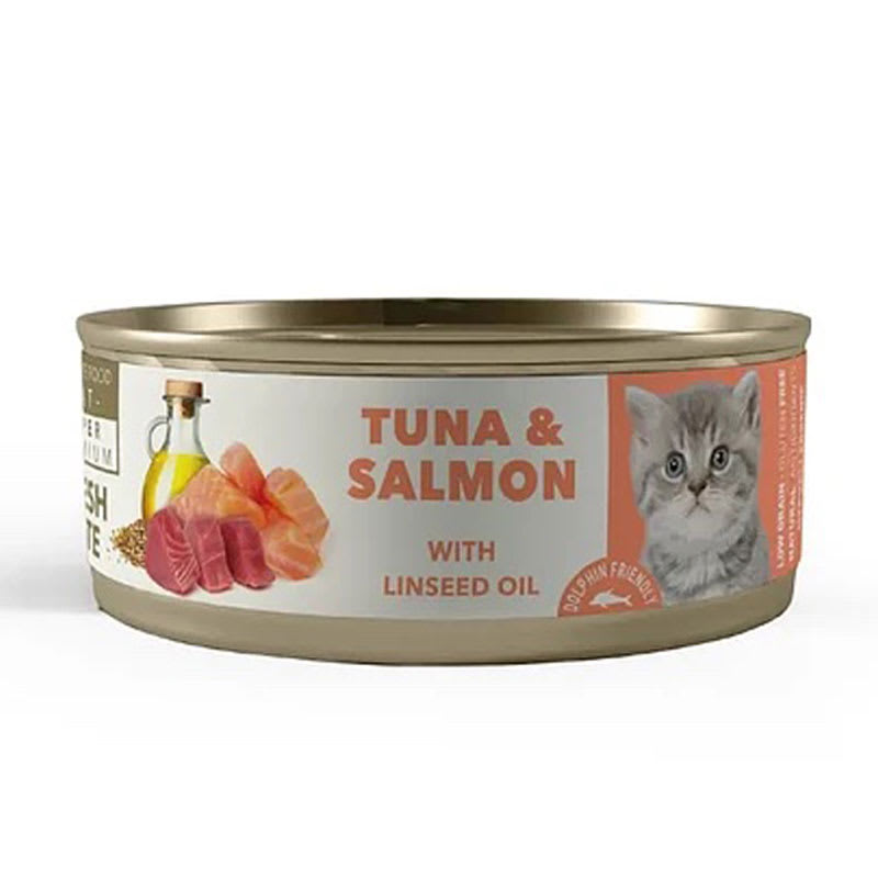 AMITY TUNA AND SALMON KITTEN WET FOOD 80 GR1
