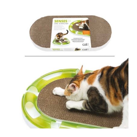 CATIT SENSES 2.0 RASGUÑADOR OVAL2