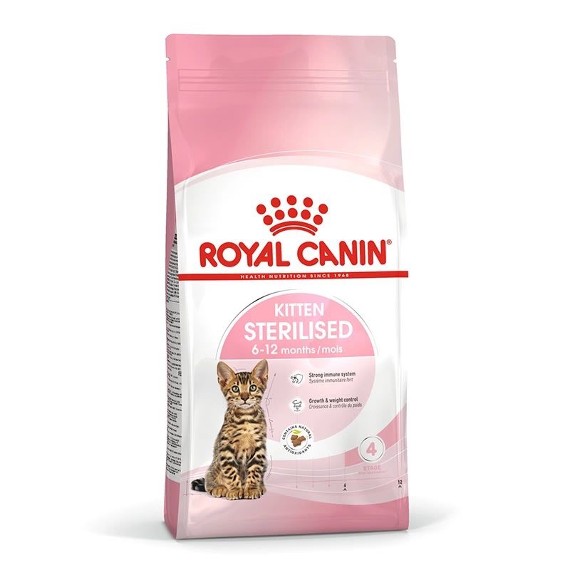 ROYAL CANIN KITTEN STERILISED 4KG1