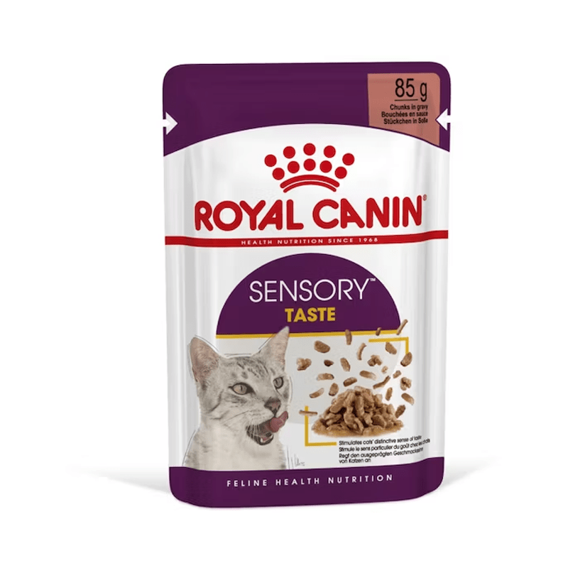 ROYAL CANIN SACHET GATO SENSORY TASTE GRAVY POUCH1
