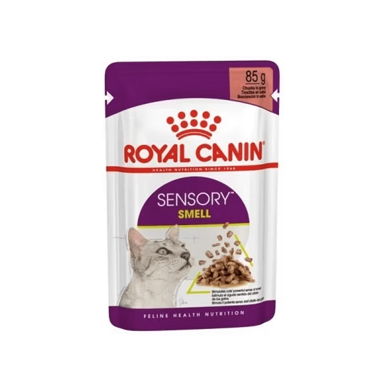 ROYAL CANIN SACHET GATO SENSORY SMELL GRAVY POUCH1
