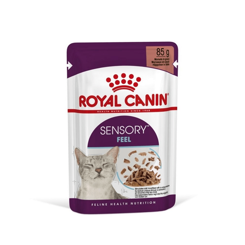 ROYAL CANIN SACHET GATO SENSORY FEEL GRAVY POUCH1