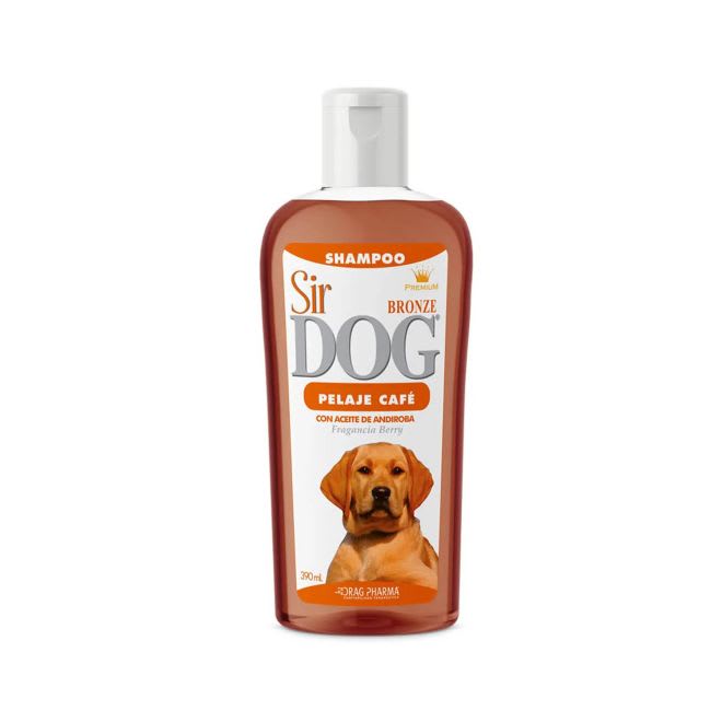 SIR DOG SHAMPOO BRONZE PELAJE CAFÉ 390 ML1