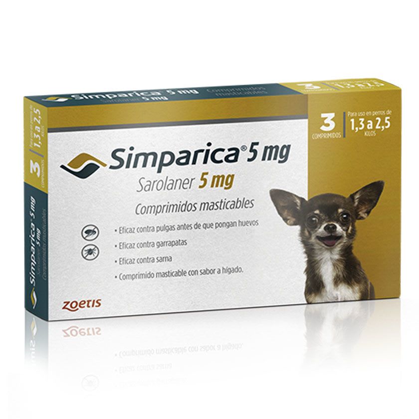 SIMPARICA 1.3 A 2.5 KG 3 COMP1