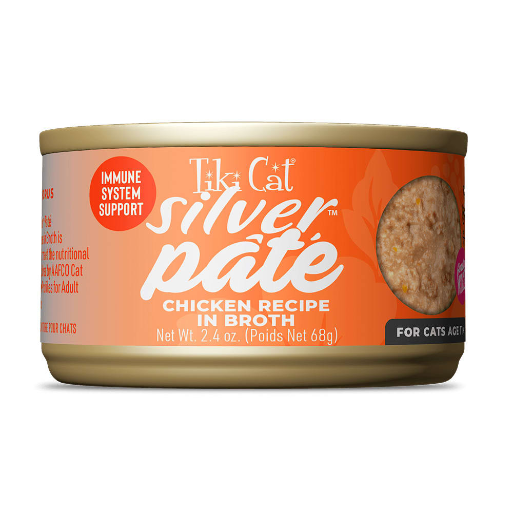 TIKI CAT SILVER CHICKEN WET FOOD, 70 GR1