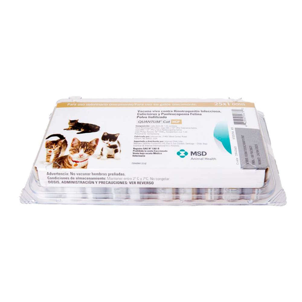 QUANTUM CAT HCP - 1 CAJA x 25 DOSIS1