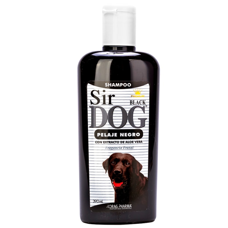 SIR DOG PELAJE NEGRO ALOE VERA 390 ML1