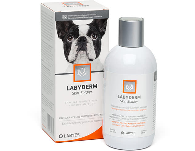 Shampoo Labyderm Skin Soldier 220ml Para Perros Y Gatos Fragancia Natural1