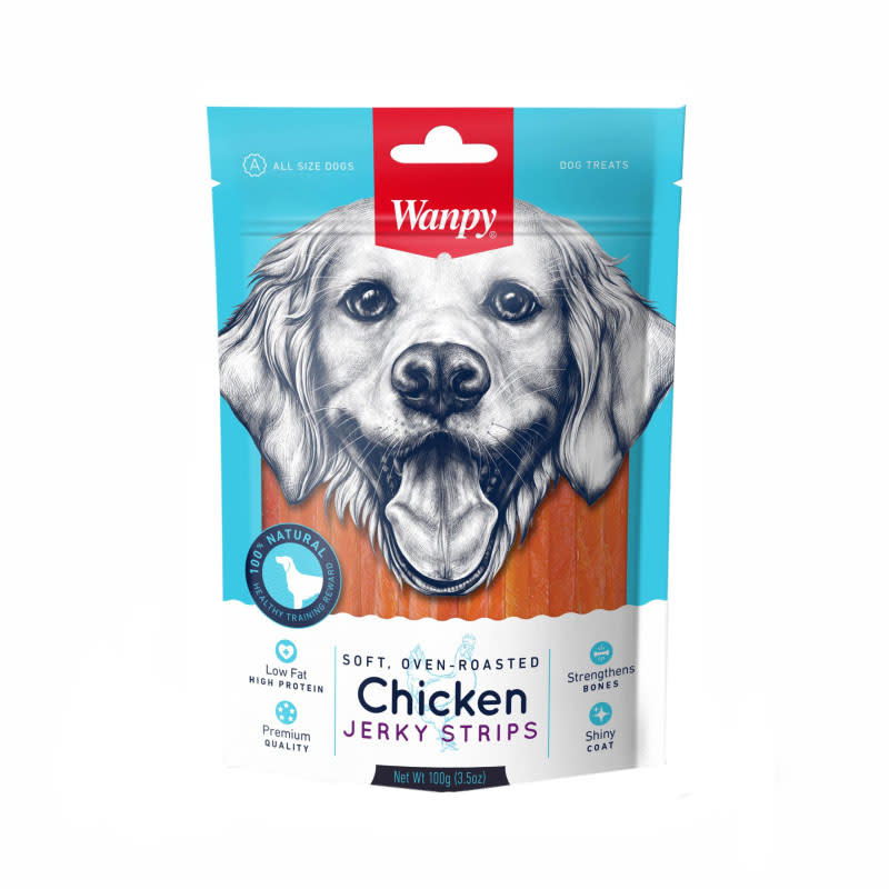 WANPY SNACK DOG - CHICKEN - JERKY1