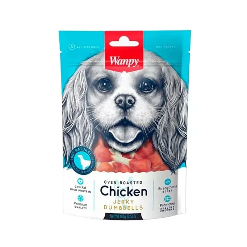 WANPY SNACK DOG - CHICKEN - DUMBBELLS1