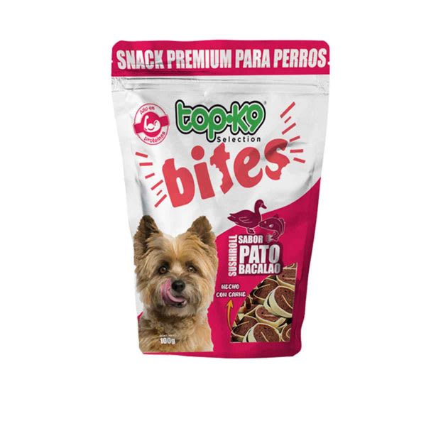 Snack Bites 100g Sushiroll Pato/Bacalao1