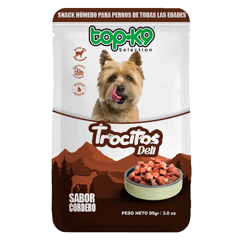 Snack Trocitos Deli 85g Cordero1