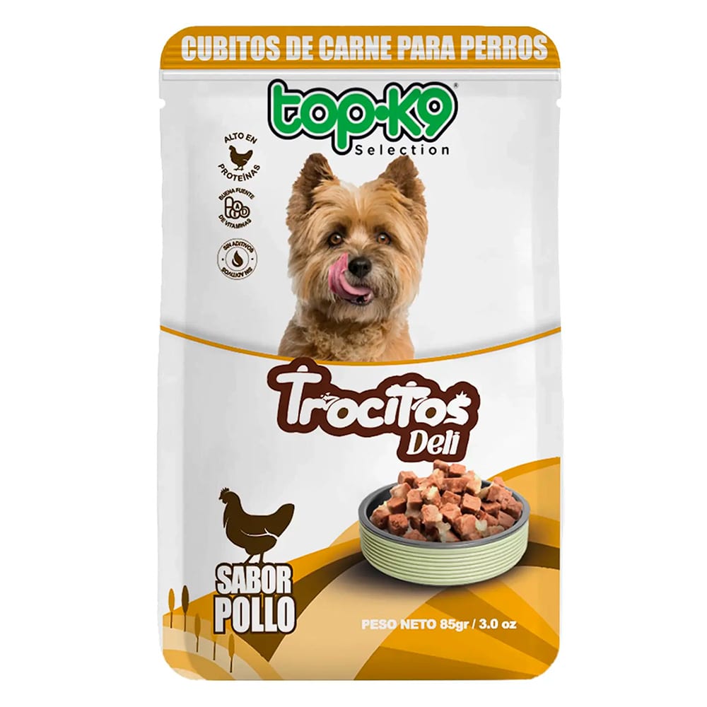 Snack Trocitos Deli 85g Pollo1