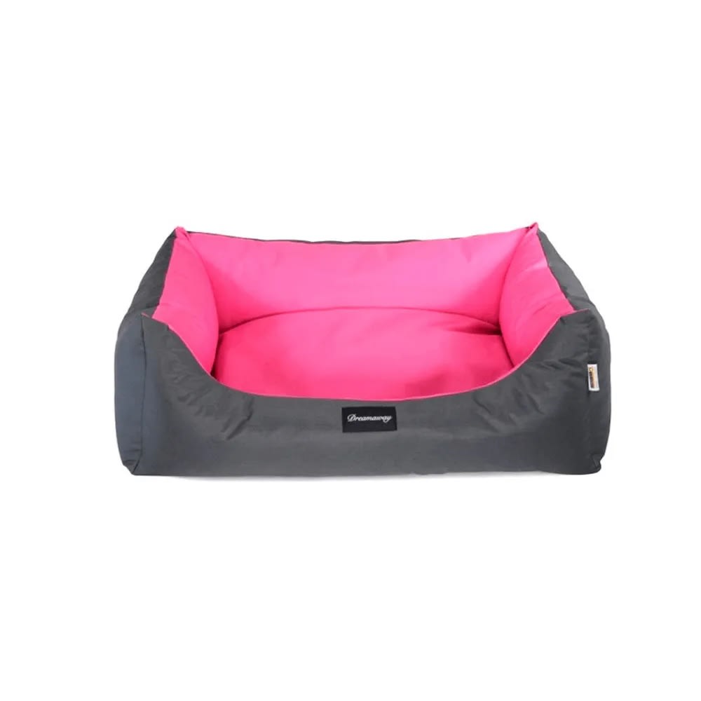 SOFA PREMIUM DREAMAWAY BOSTON GRIS/FUCSIA - L1