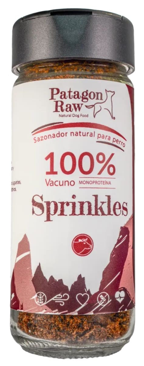 PATAGON RAW SPRINKLES PERRO CARNE VACUNO 60 GR1