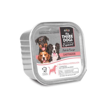 Three Dogs Esp Pate Castrado (150 Gr)1