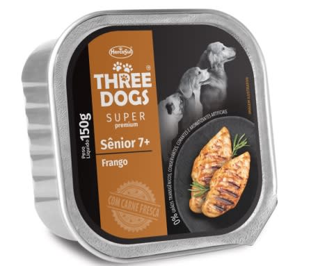 Three Dogs Esp Pate Senior (150 Gr)1