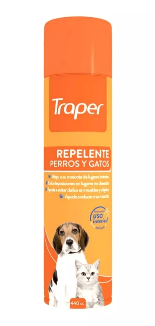 TRAPER REPELENTE PERROS Y GATOS 440 CC1