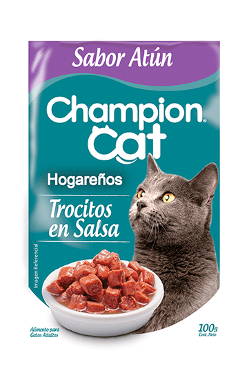 Champion Cat Pouch Indoor Atún 100g1