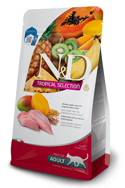 N&D TROPICAL GATO ADULTO POLLO 7 KG1