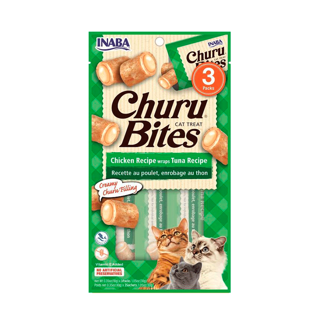 IB CHURU BITES CHICKEN RECIPE WRAPS TUNA RECIPE 30 GR1