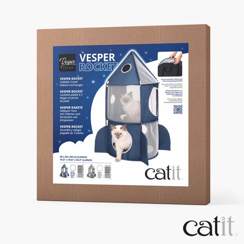 CATIT VESPER ROCKET AZUL1