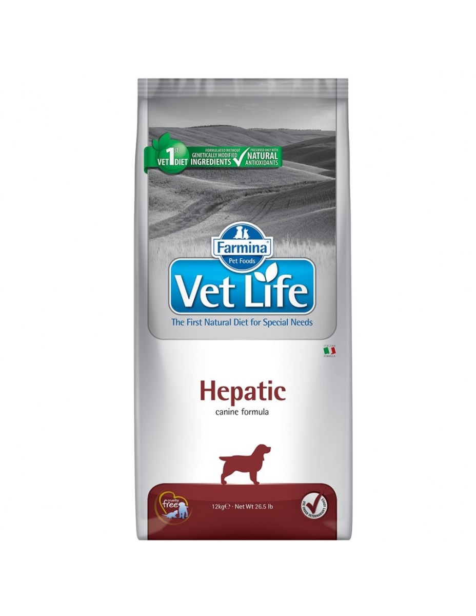 Vet Life Canino Hepatic x 2 kg1